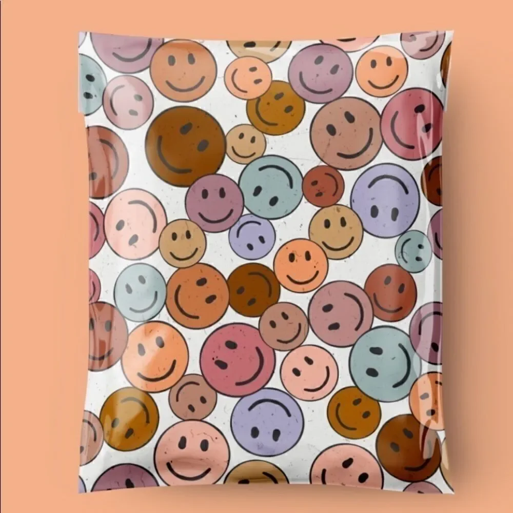 Poly Mailers MIX JEANS 10x13 21 pieces 21 stickers